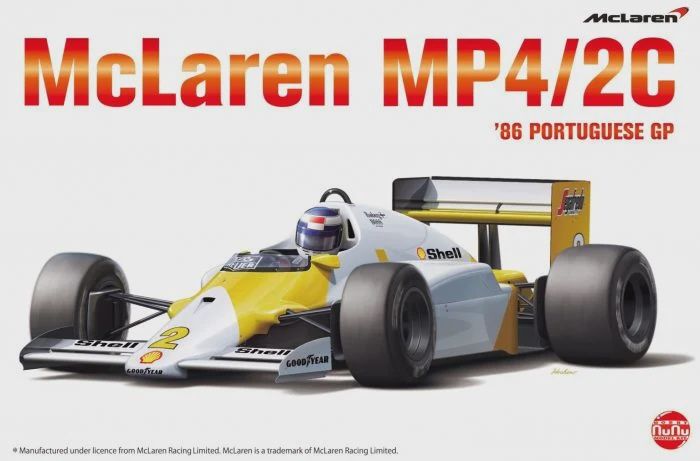 Cars, Bikes and Trucks Nunu Models 1/20 McLaren MP4/2C 1986 Portugese GP