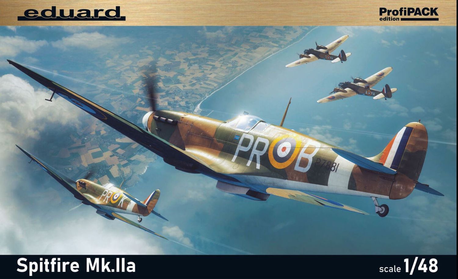 Aircraft Eduard 1/48 Spitfire Mk.IIa ProfiPack