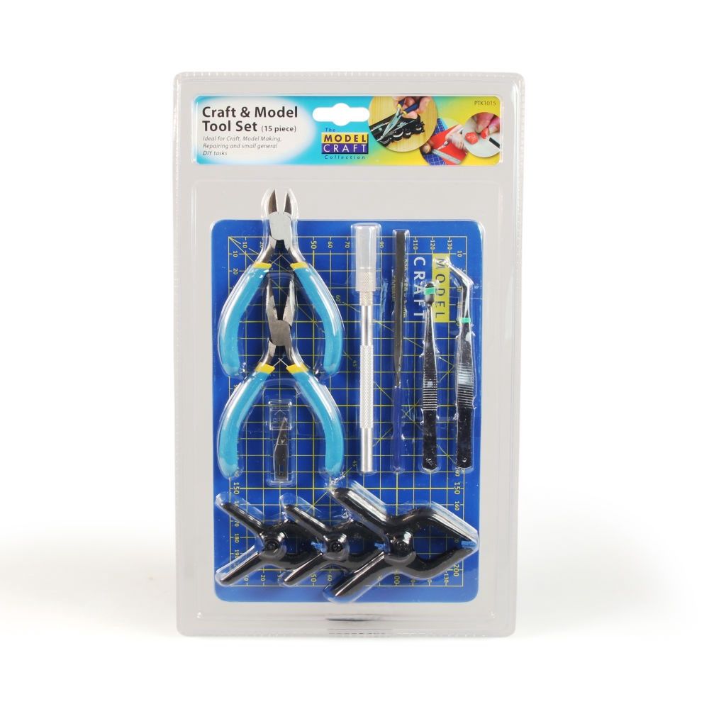 Craft &amp; Model Tool Set 15 pcs (PTk1015)