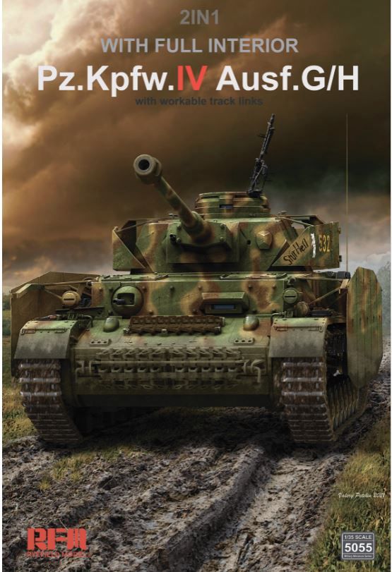 Military Ryefield 1/35 Pz.Kpfw IV Ausf. G/H with Interior