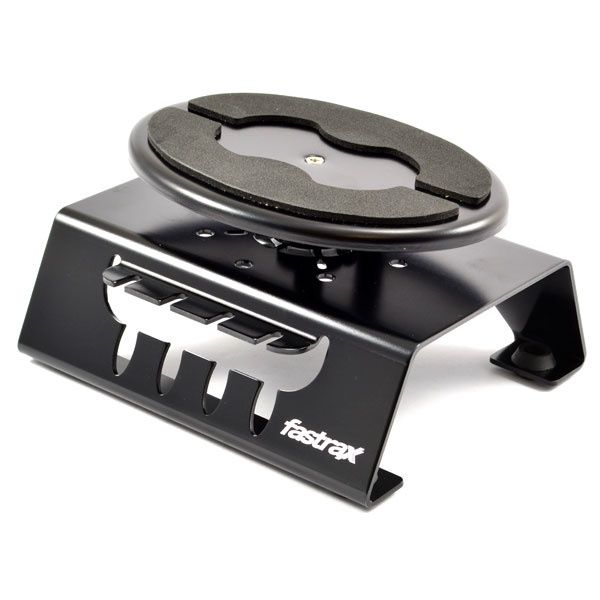 Aluminium Rotating Car Stand (Black)