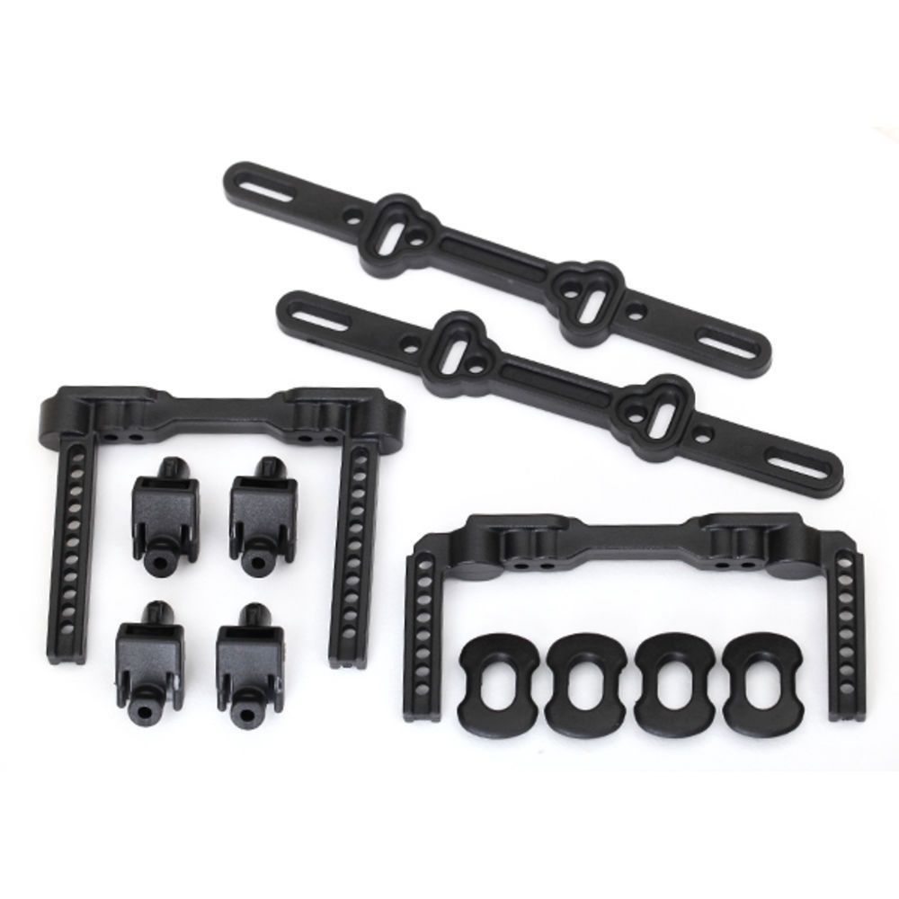 Body mounts, Front &amp; Rear / Body mount posts / Body mount sliders
