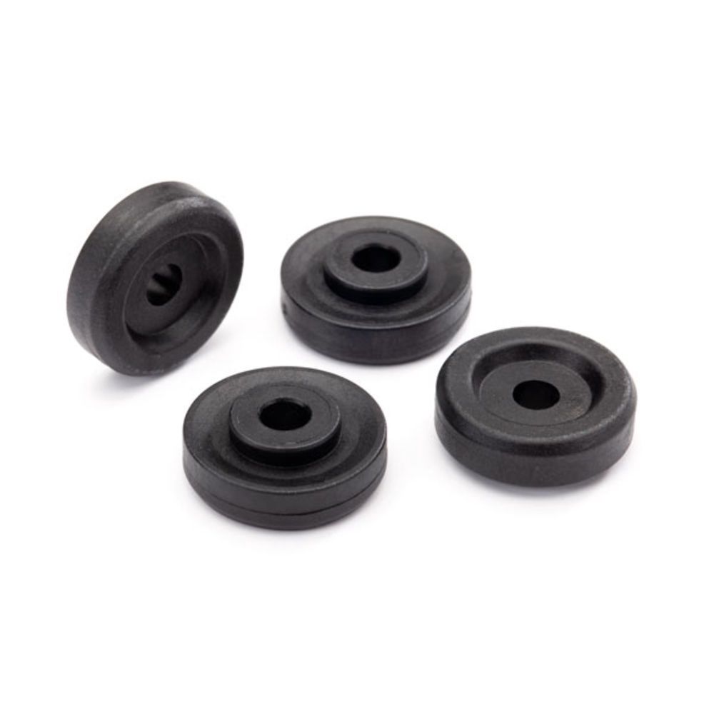 Wheel washers, black (4 pcs)