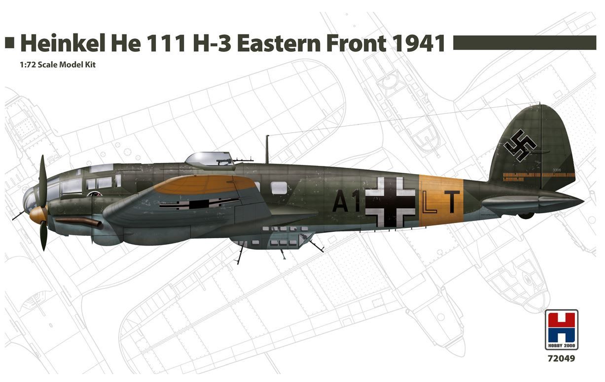Aircraft Hobby 2000 1/72 Heinkel He111 H-3 Eastern Front 1941