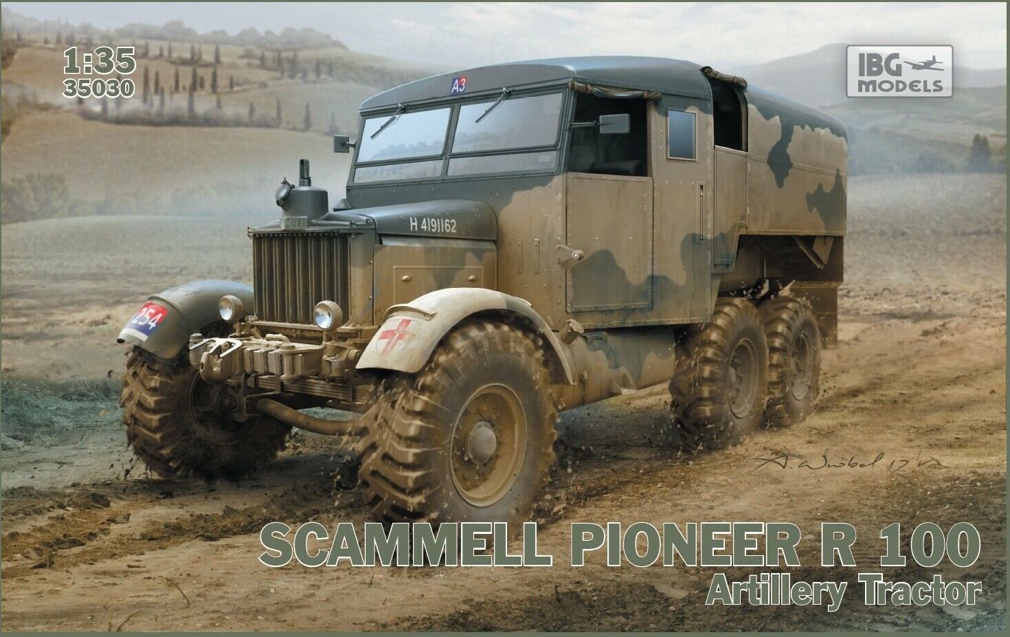 Military IBG 1/35 Scammell Pioneer R100 Artillery Tractor