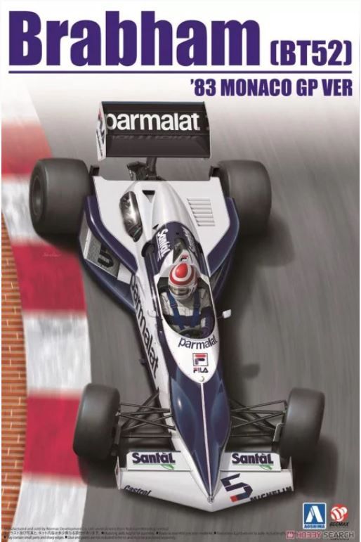 Cars, Bikes and Trucks Beemax 1/20 Brabham BT52 1983 Monaco GP Version