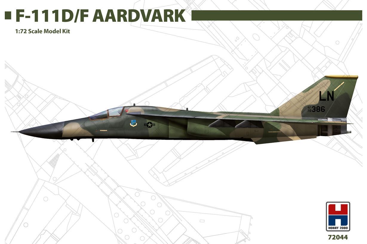 Aircraft Hobby 2000 1/72 F-111D/F Aardvark