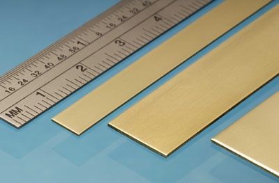 12mm x 0.6mm Brass Strip (Pack of 4)