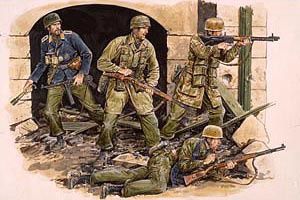 Military Dragon 1/35 German Fallschirmjager, Monte Cassino 1944