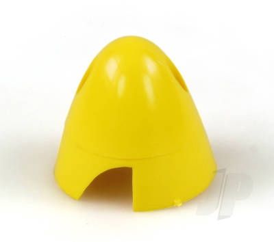 2.1/4in - 56mm Yellow Spinner