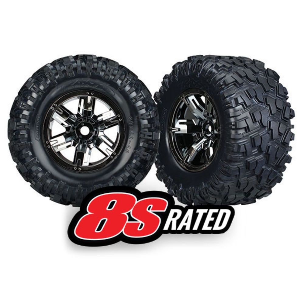 Tires &amp; Wheels, X-Maxx Black Chrome