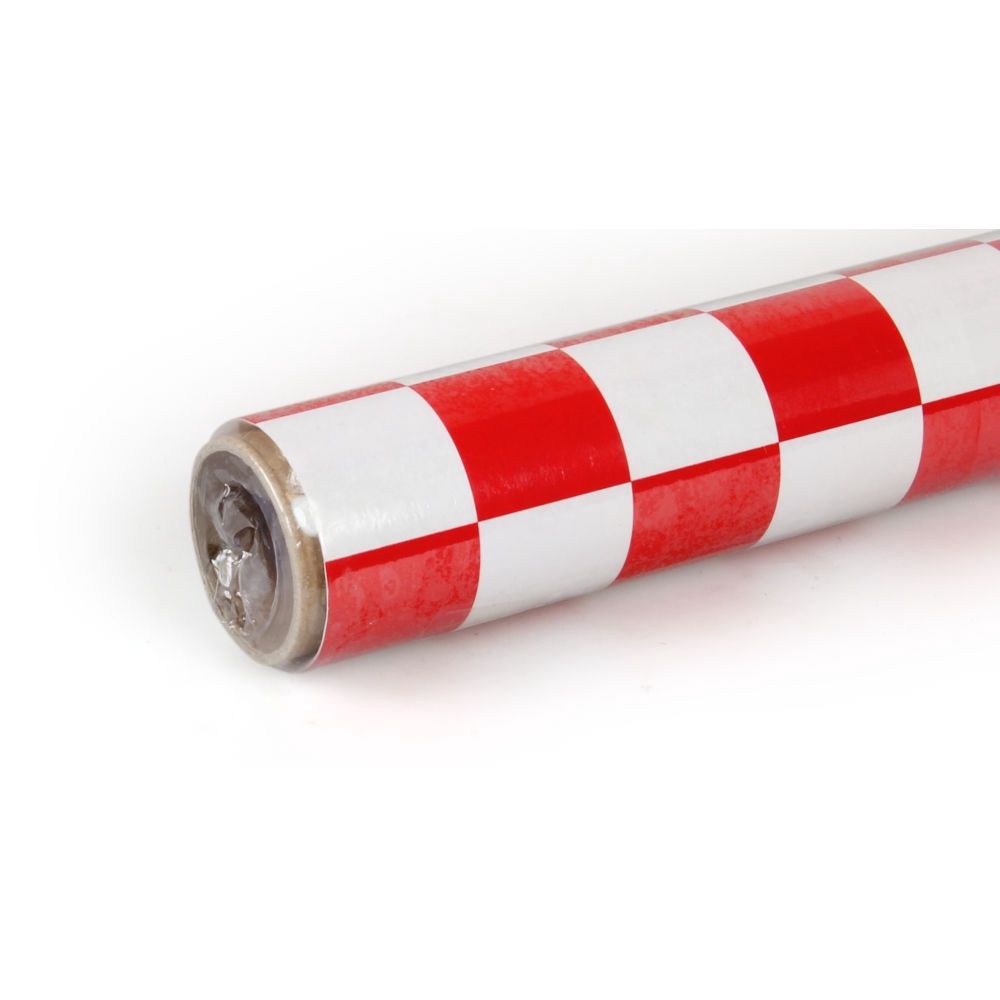 2m Fun-3 Large Chequered White/Red