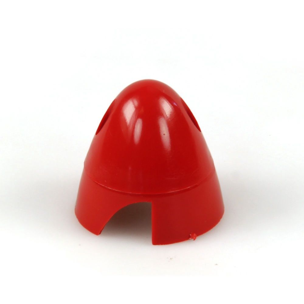1 3/4in (44mm) Red Nylon Spinner