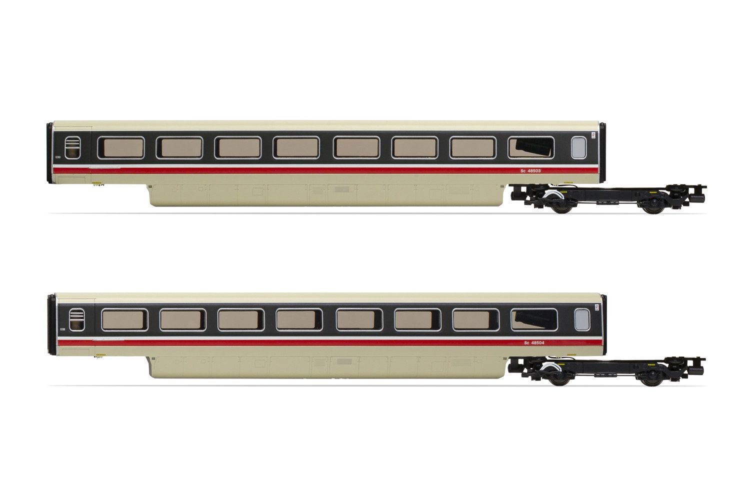 BR Class 370 Advanced Passenger Train 2-Car TF Coach Pack no. 48503 &amp; 48504