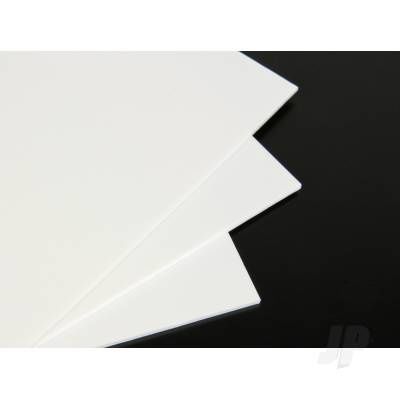 9x12in White Plastic Card 15Thou. (.38mm) (1)