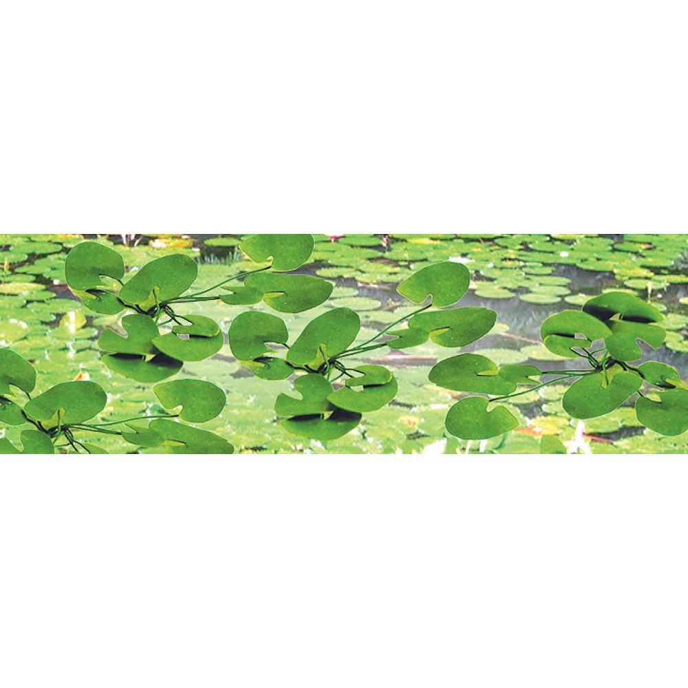 Lily Pads, 1-1:5in Tall, O-Scale, (9 per pack)