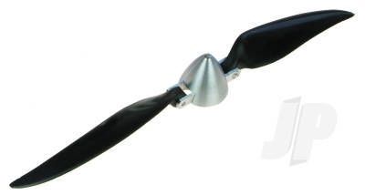 Folding Propeller 10 x 6 With 30mm CNC Aluminium Spinner