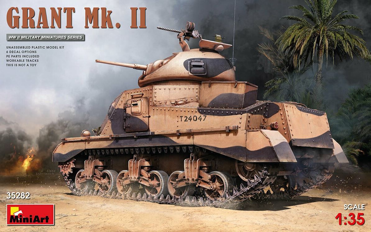 Military MiniArt 1/35 Grant Mk.II