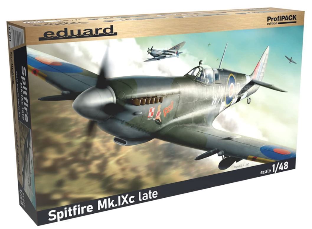 Aircraft Eduard 1/48 Spitfire Mk.IXc Late Version ProfiPack Edition