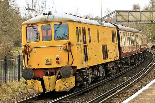 Network Rail Class 73212 Yellow