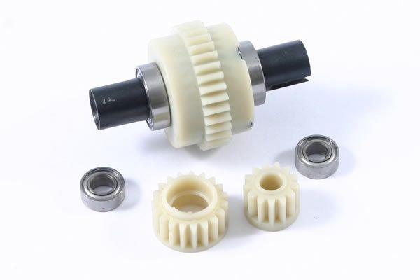 FTX EDGE/SIEGE COMPLETE DIFF, BRGS, IDLER &amp; PINION GEAR