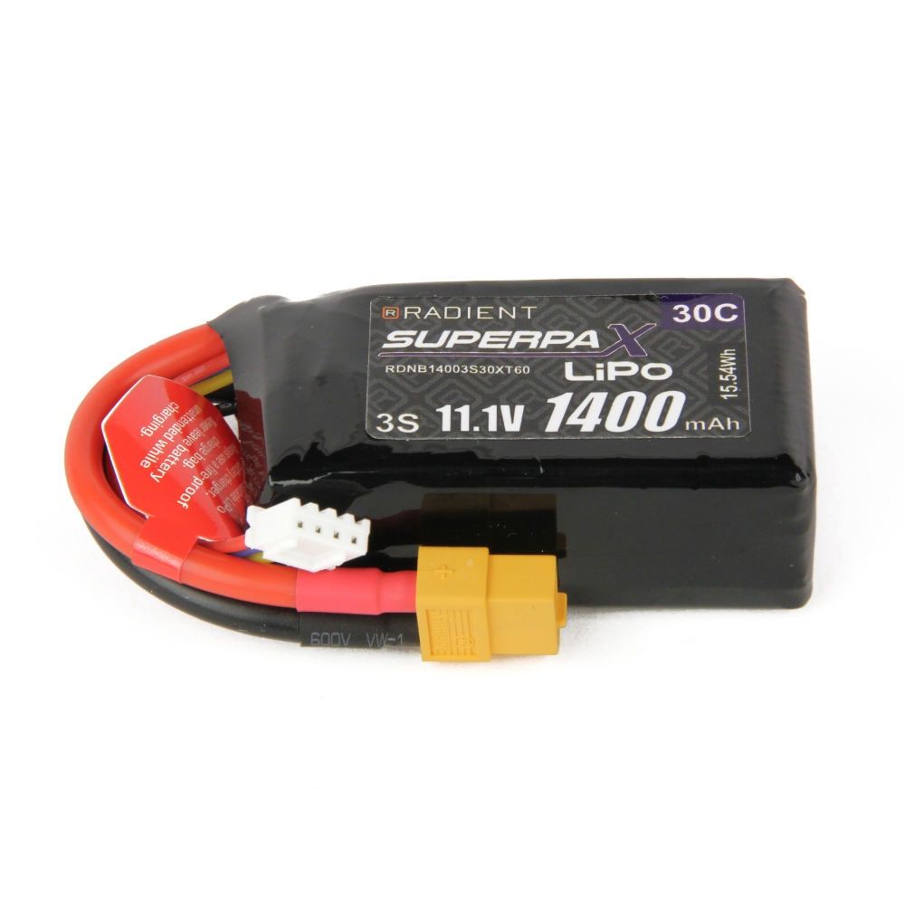 LiPo 3S 1400mAh 11.1V 30C XT60