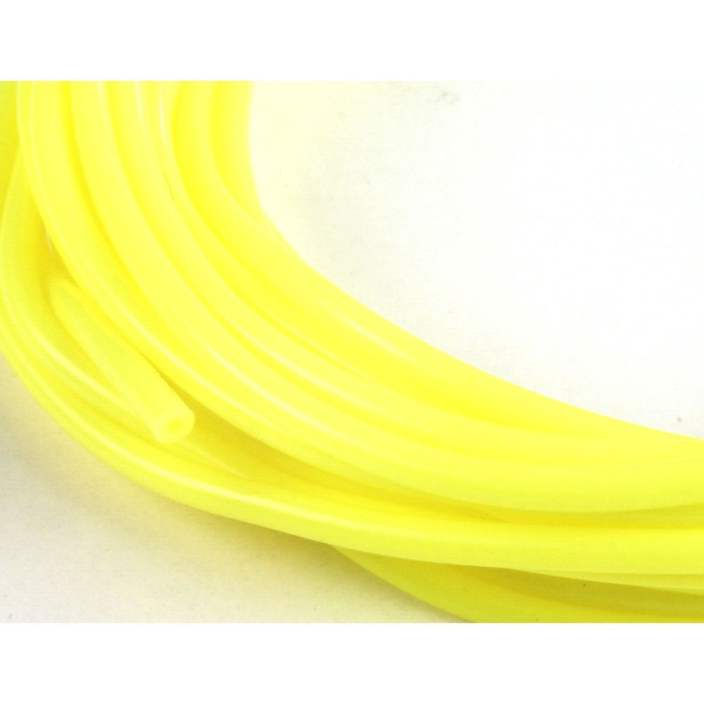 2mm (3/32) Silicone Fuel Tube Neon Yellow (10m)