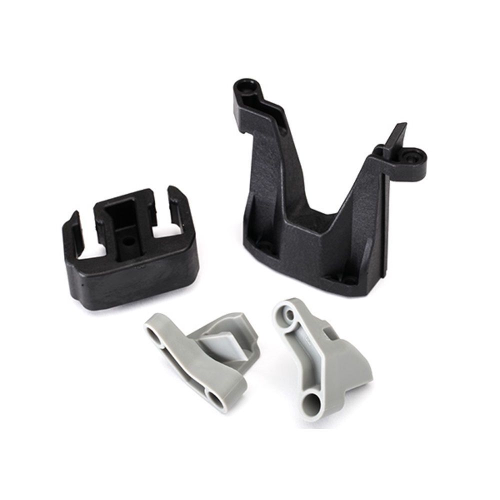 Battery connector retainer/ wall support/ front &amp; rear clips