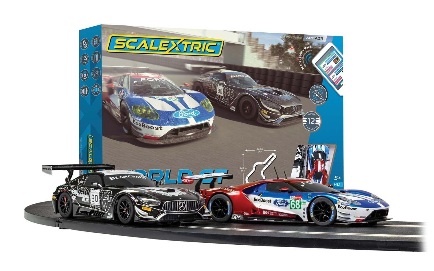 World GT Ford GT GTE vs Mercedes AMG GT3