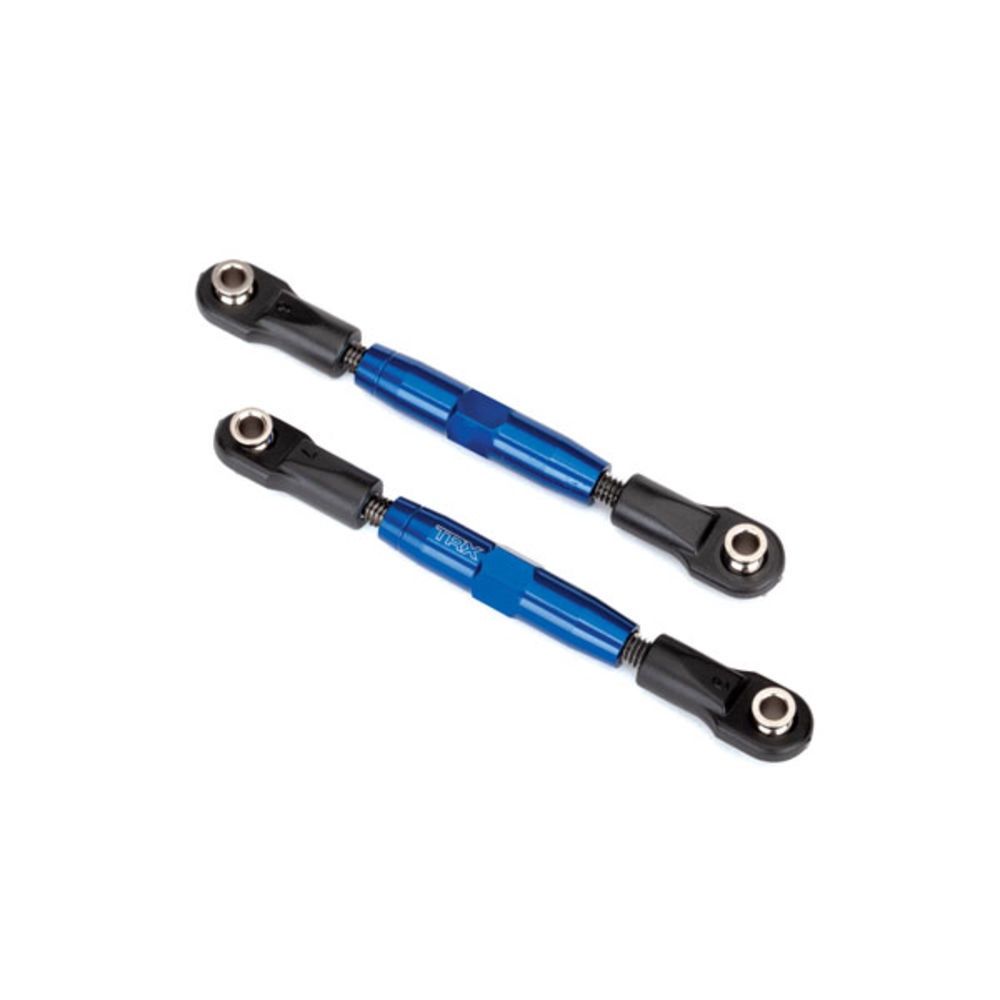 Aluminium Front camber links (Blue) including wrench