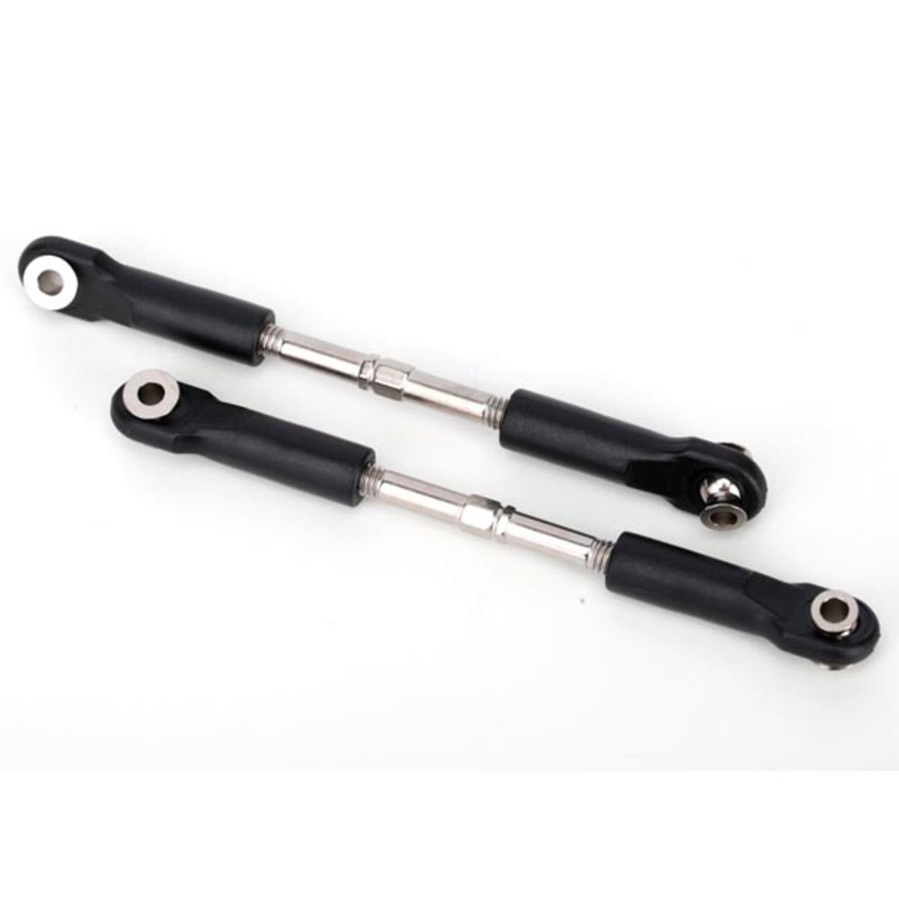 Turnbuckles, camber link, 49mm (82mm center to center) (assembled with rod ends and hollow balls) (1 left, 1 right)