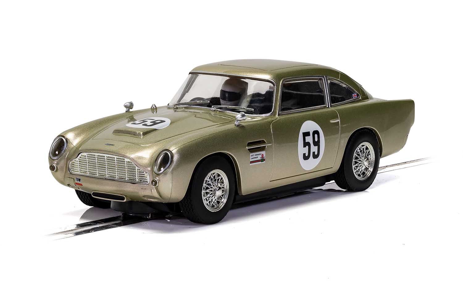 Aston Martin DB5 White Gold AMOC Brands Hatch 2019