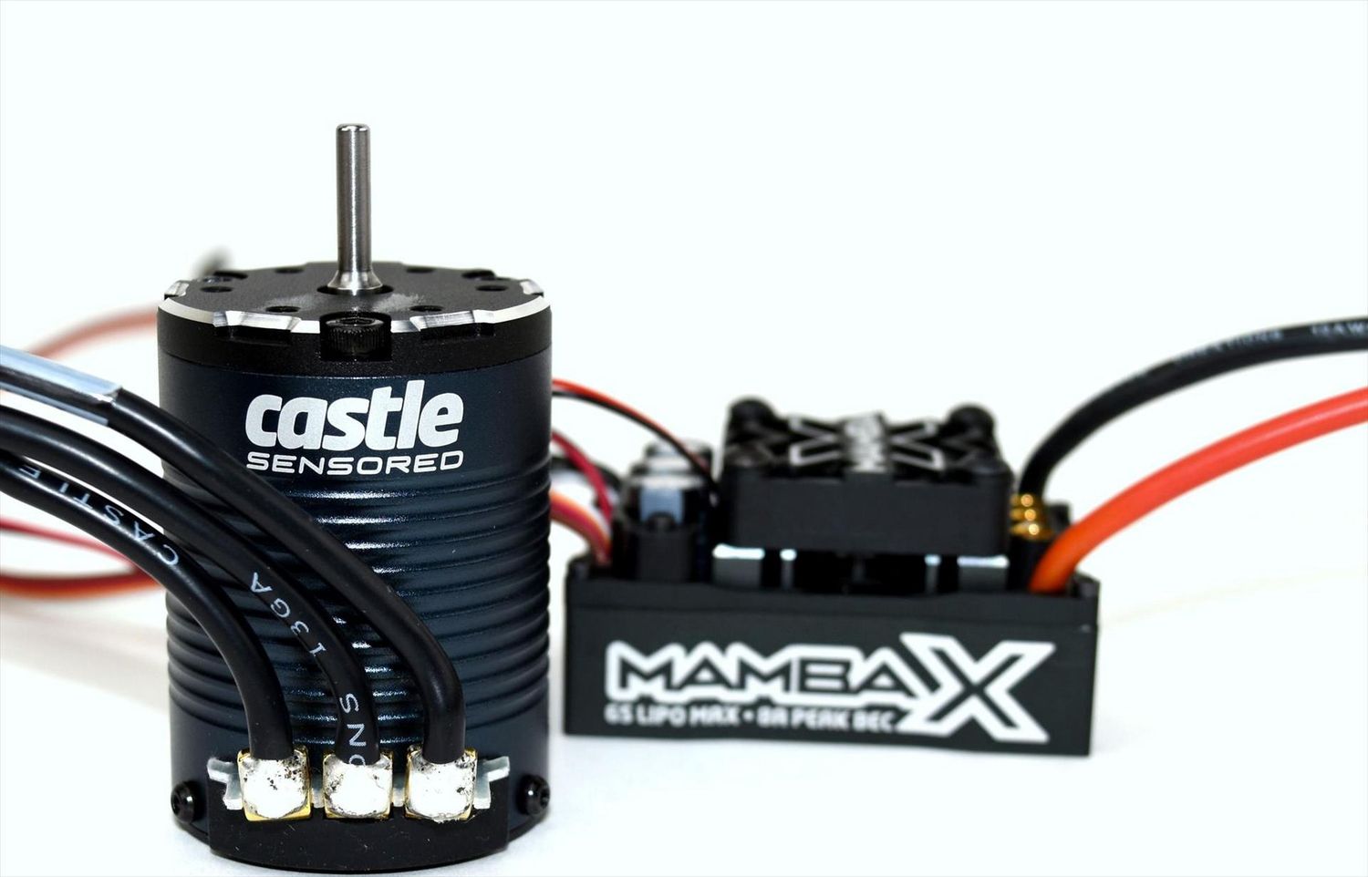 Mamba X, Sensored, 25.2V WP Esc &amp; 1406-3800kV Combo(Crawler)