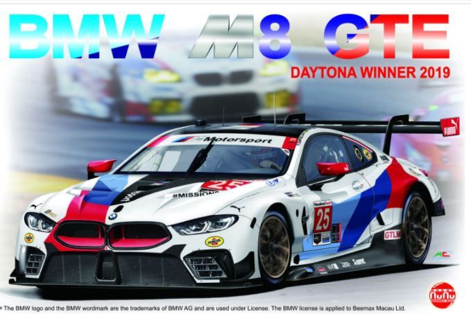 Cars, Bikes and Trucks Nunu Models 1/24 BMW M8 GTE 2019 Daytona Winner