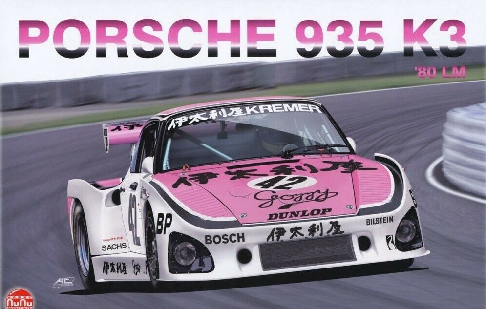 Cars, Bikes and Trucks Nunu Models 1/24 Porsche 935 K3 Itariya 1980 Le Mans 24 Hour