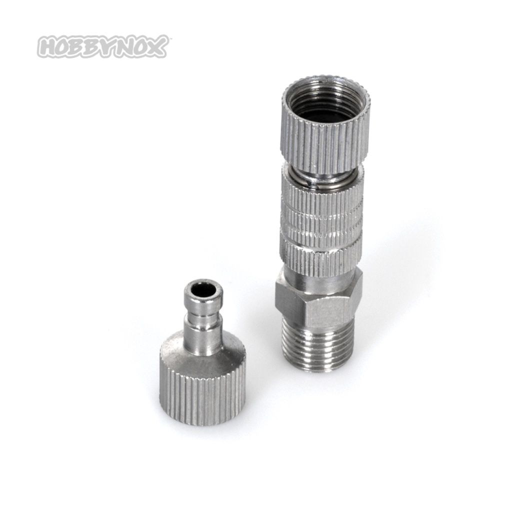 Airbrush Quick Coupler G1/8 with 2 Male Parts