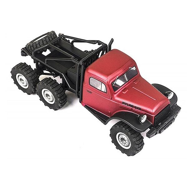 ROC HOBBY 1/18 ATLAS 6X6 RTR SCALE CRAWLER Red