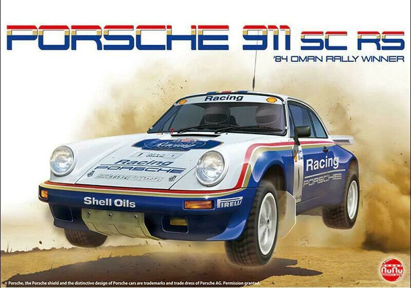 Cars, Bikes and Trucks Nunu Models 1/24 Porsche 911 SC RS 1984 Oman Rally Winner