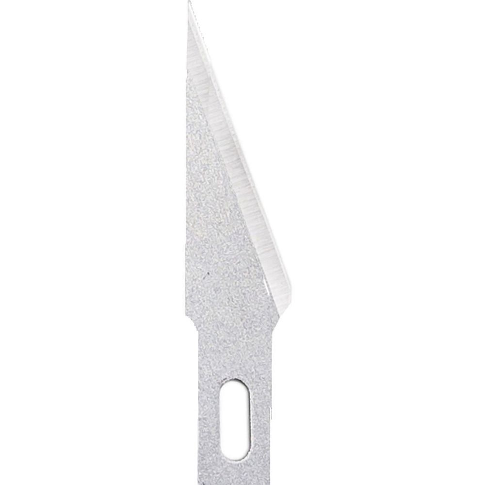 #21 Stainless Steel Blade, Shank 0.25" (0.58 cm) (5 pcs) (Carded)