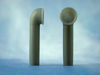 Cowl Ventilators (Resin) Ø10, H36mm, on long stem(Pk2)