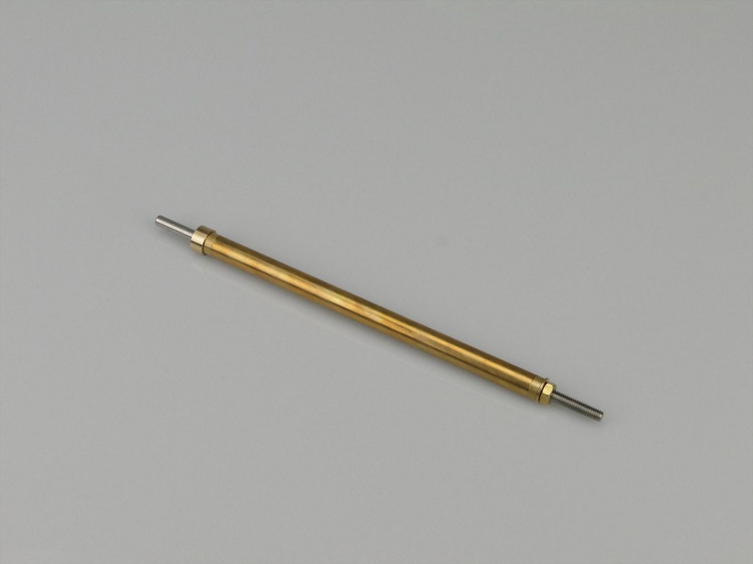 Prop Shaft 5in M4/4mm Stainless Shaft, 8mm dia Brass Tube