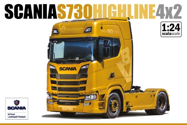 Cars, Bikes and Trucks Italeri 1/24 Scania S730 Highline 4x2