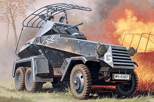 Military Italeri 1/35 Sd.Kfz.230 6 Rad