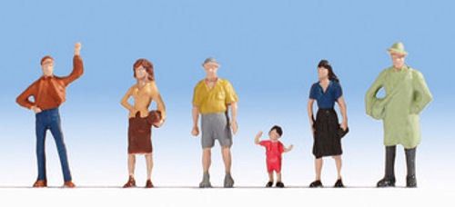 Noch 18100 Hobby Series - Pedestrians (6) N18100