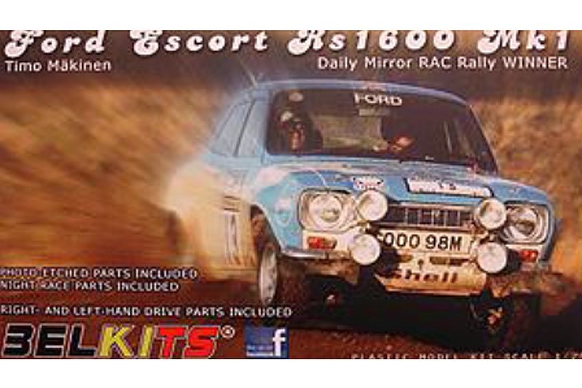 Cars, Bikes and Trucks Bel 1/24 Ford Escort RS1600 Mk.1 1973