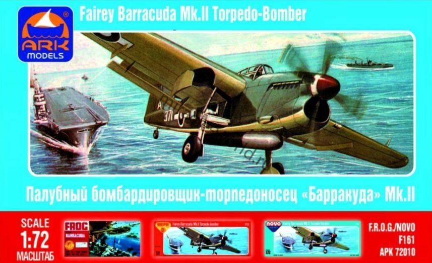 Aircraft Ark Models 1/72 Fairey Barracuda Mk.II Torpedo Bomber