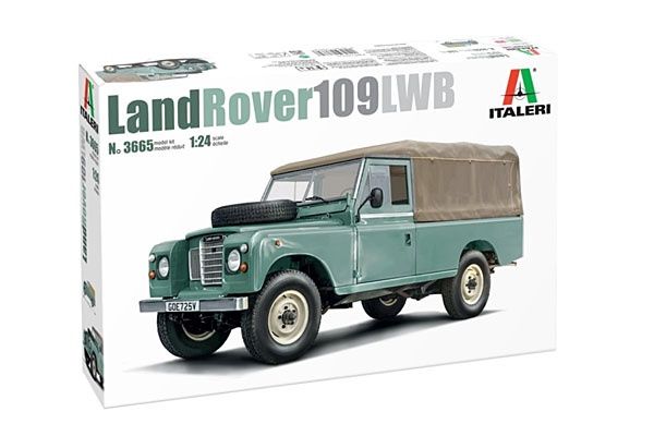 Cars, Bikes and Trucks Italeri 1/24 Land Rover 109 LWB