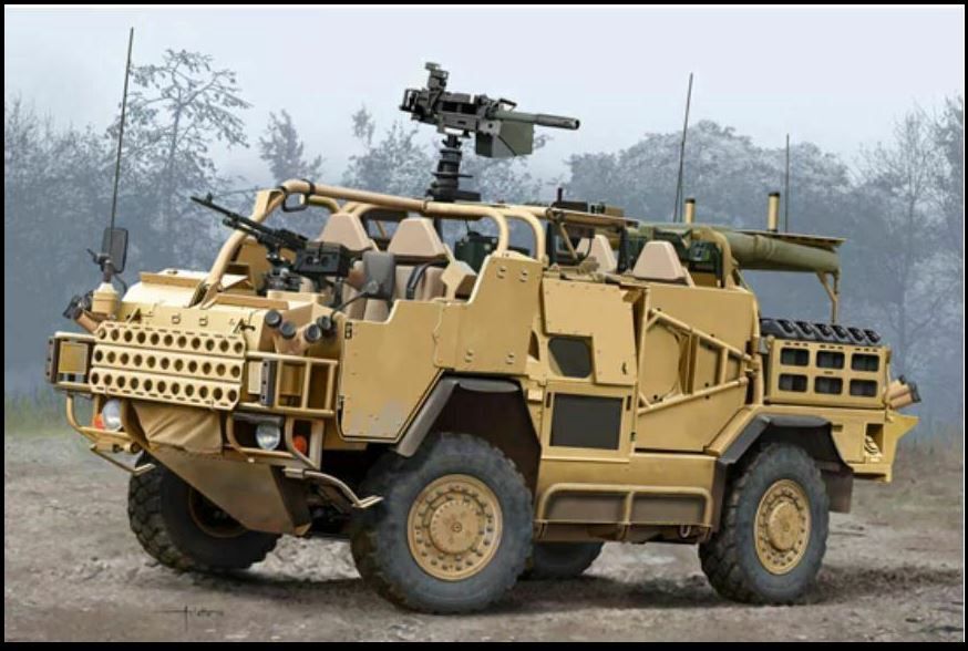 Military Hobby Boss 1/35 British Army Jackal 1 HMWP