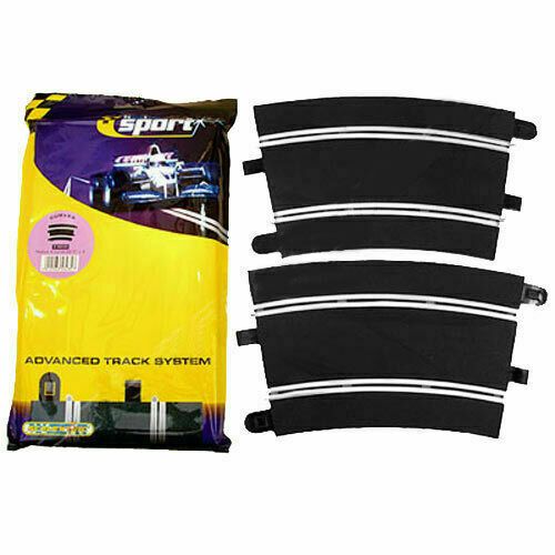 Slot Car 1:32 Radius 4 Corner Curves (2pcs)