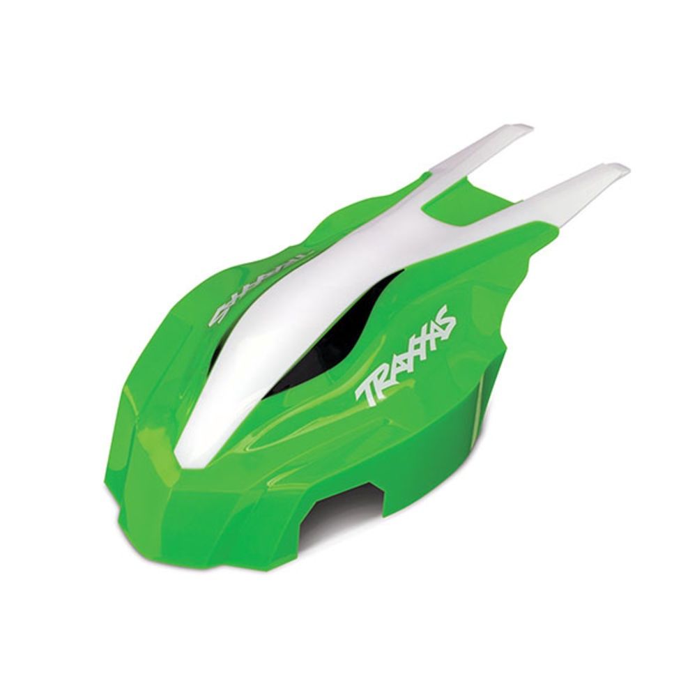 Canopy, Front, Green / white, Aton